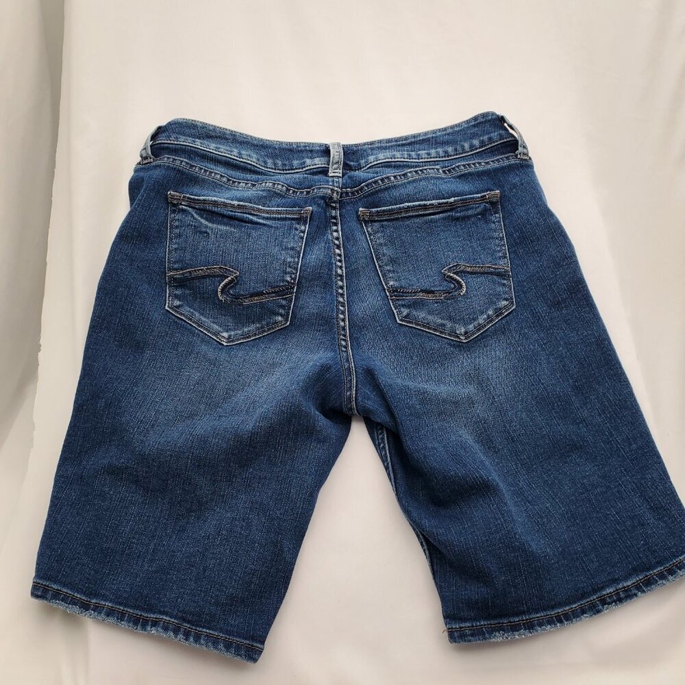 Suki Bermuda SILVER Jean Shorts & The Endless Summer tee Summer Combo -10 - Picture 4 of 10